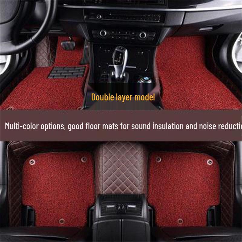 2017 Hyundai Elantra Dual-Layer Silk Coil Car Floor Mats