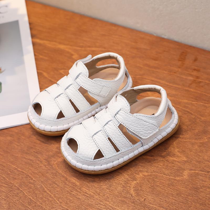 

Soft Sole Summer Sandals for Toddlers (0-3 Years) - Non-Slip Roman Style for Boys & Girls Size 19 / Inner length 14cm