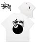 Oversized Cotton T-Shirt Stussy Graphic