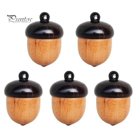 15 шт Мини-ящик для хранения желудей твердая деревянная таблетка переносной ящик для хранения таблеток из розового дерева контейнер-органайзер герметичная банка A 919₽