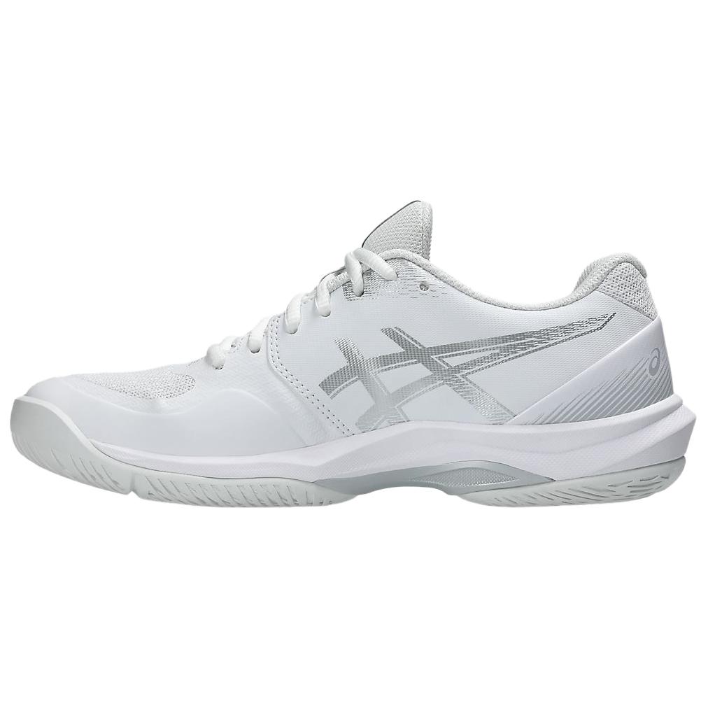 ASICS COURT HUNTER FF Lightweight Badminton Shoes Women's White Silver Sneakers 1072A112-102