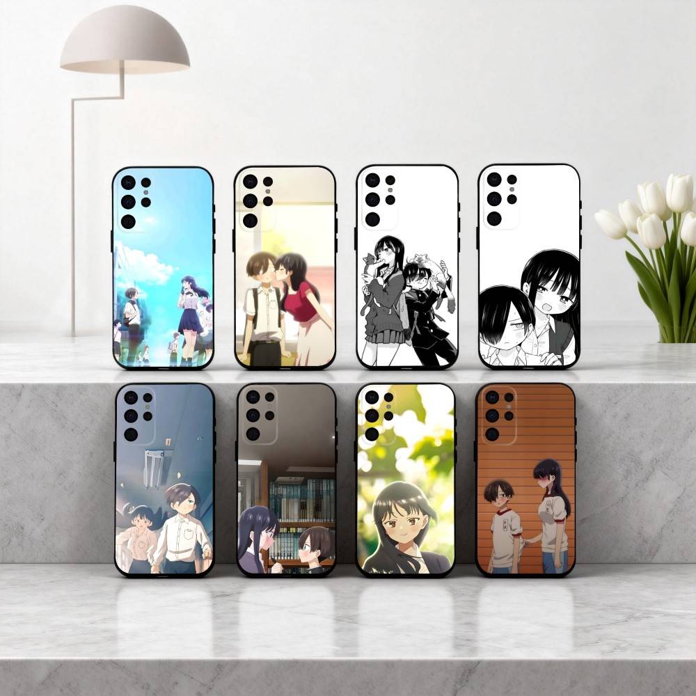 Manga The D-Dangers In My H-Heart Phone Case For Samsung S25,24,23,22,30,21,10,9,Ultra,Plus,Lite,FE,4,5 G Soft Black Case