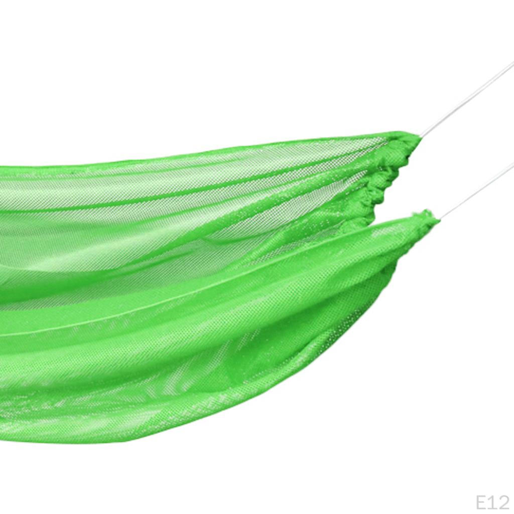 Camping Hammock Portable indoor Tree Hammock, Lightweight Fabric Mesh Hammocks for Backpacking,