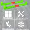 Eiskunstlaufschlittschuhschoner mit regulierbarer Spannung Eiskunstlaufschlittschuhkufenschutz Hockeyschlittschuhkufenschutz Leichtgewichtiger Kufenschutz
