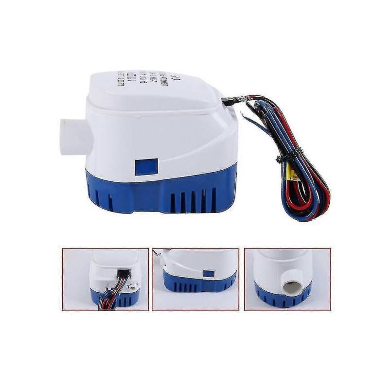 Boat Water Pump 600gph Marine Dc Submersible Pump With Auto Switch For Marine Use