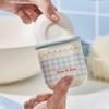 Portable Double Layer Soap Dish With Lid Draining Travel Size Cute Cotton Swab Box Student Friendly Bathroom Organizer