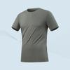 Summer Short Sleeved Men's Sports Short Sleeved Casual T-shirt Men's Casual Sports Quick Drying Short Sleeved T-shirt
