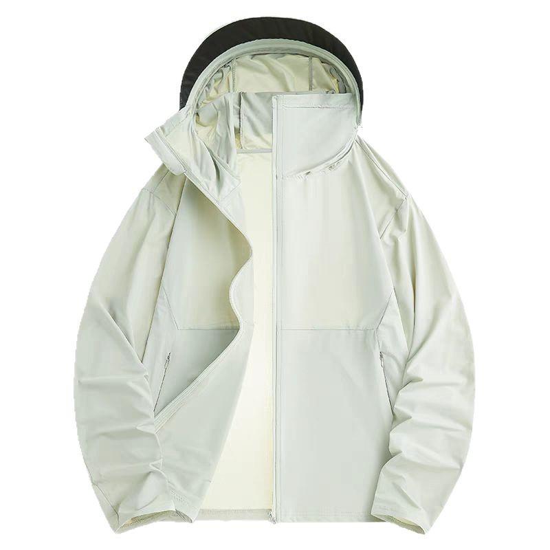 

Унисекс рубашка из ледяного шелка с широкими полями для защиты от солнца: Легкий, Защита от УФ-лучей, Оригинальный стиль пряжи Men - Ice Green