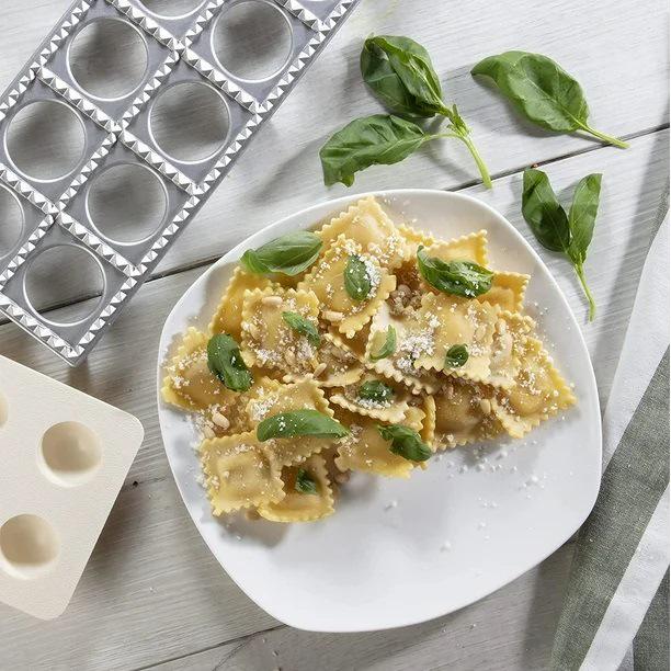 12-Loch Italienische Ravioli & 10-Loch Teigtaschen Formwerkzeug
