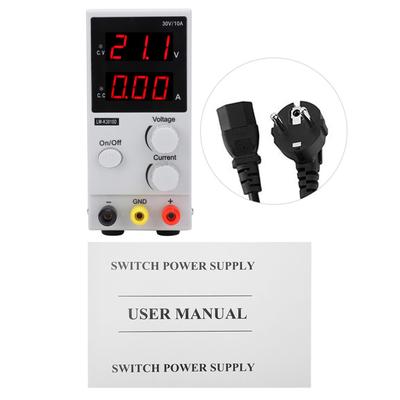 0  0 10A Output Adjustable Digital Switch DC Power Supply with 3LED Display