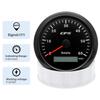 30Knots 60Knots 85mm GPS Speedometer Gauge with Antenna 7 Color Light Speed Meter Odometer Boat Yacht Waterproof 12V24V Custom