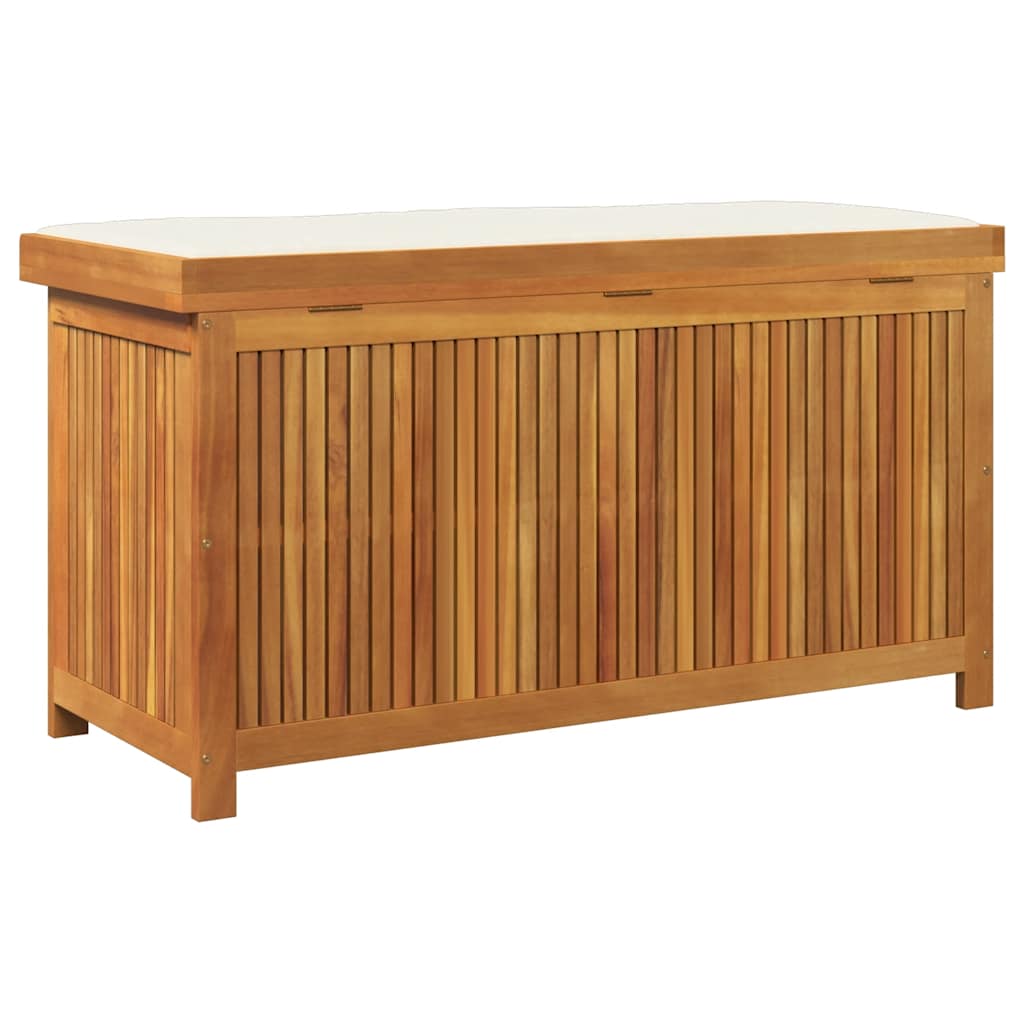 Outdoor Cushion Box 113 X 50 X 60.5 Cm Solid Acacia Wood