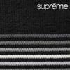 Supreme Raised Stripe Sweater Black