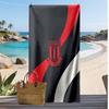 Stoke City Fußball Print Strandtuch, Großes Weiches Schnelltrocknendes Handtuch für Strand Camping Schwimmen
