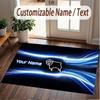 Custom Rug Derby County Pattern Print Name Text Soft Non‑Slip Floor Carpet for Home Indoor Decoration
