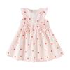 DAVE&BELLA Girls' Heart Print Summer Dress