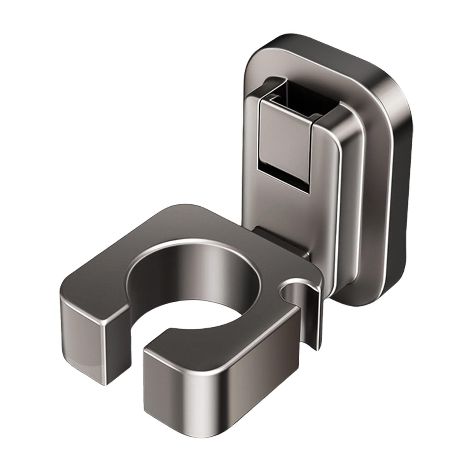 

Adjustable Designs Wall Mounted Suction Cup Hair Dryer Storage Rack Craft from Sturdy Plastic for Convenient Storage 1PC