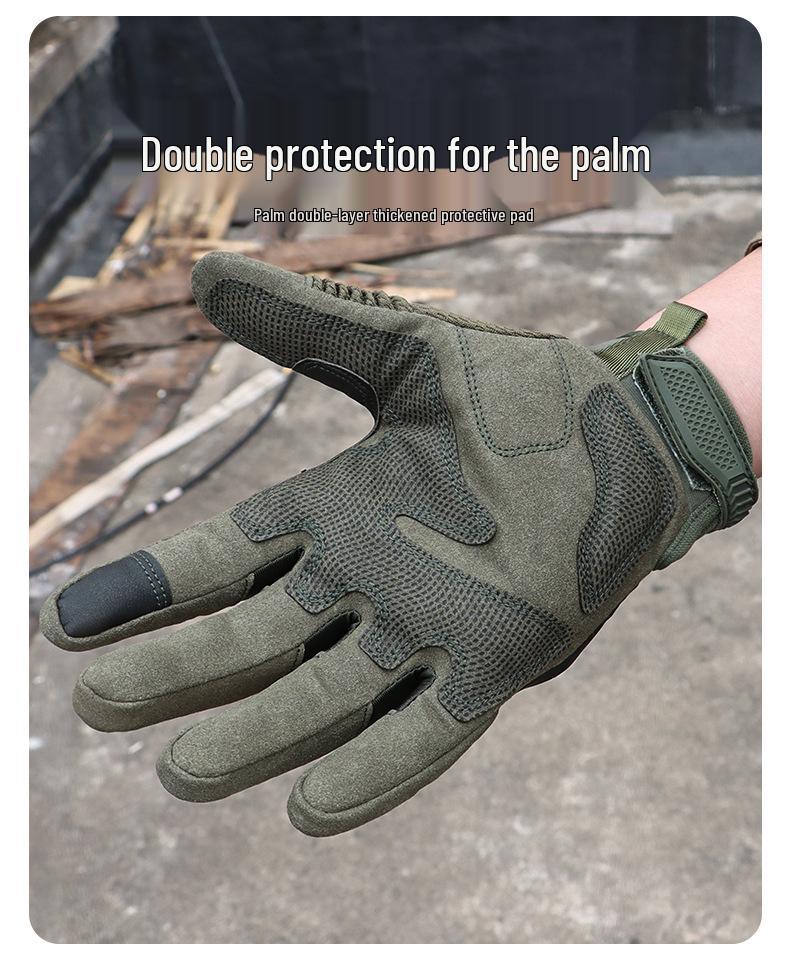 Men's Outdoor Non-Slip Touchscreen Tactical Gloves for Climbing, Motorcycling & Sports
