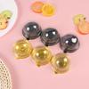 Dessert Gift Packaging Boxes 50Pcs Food Grade Plastic Egg Yolk Pastry Containers for Home Baking Gifting Party Supplies