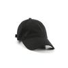 Solid color baseball cap cotton ins men's and women's black soft cap tide
