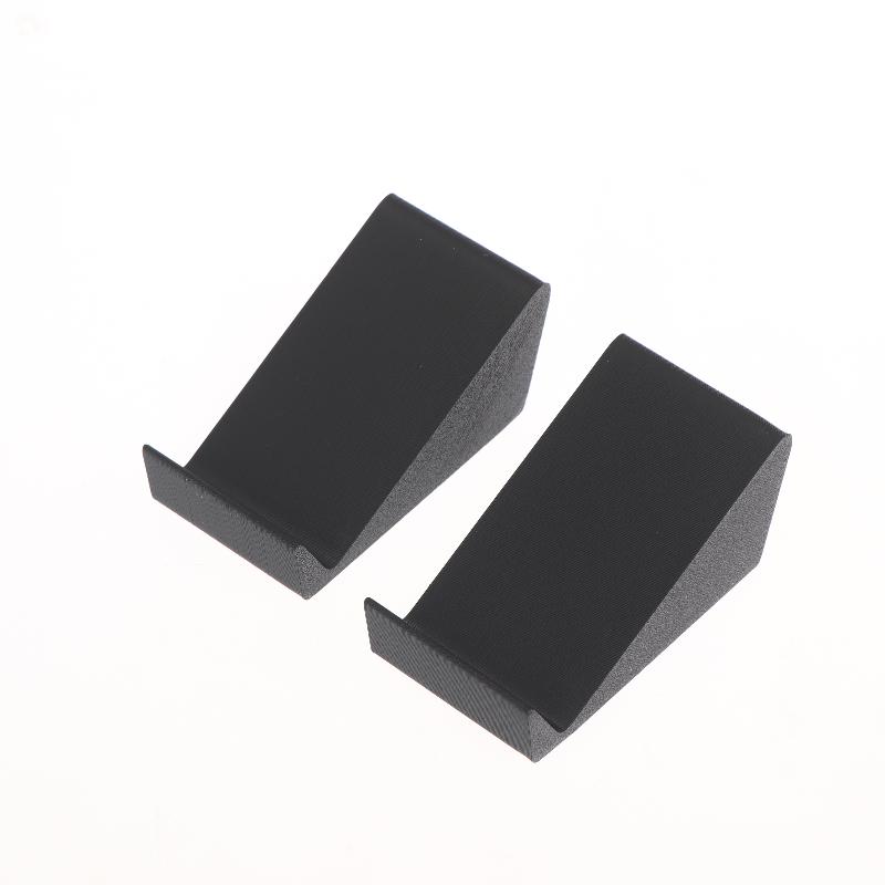 2Pcs For Desktop Monitor Speaker TV Audio Speaker Bracket Feet Adjustable Audio Support Universal Soundbar Stand Base