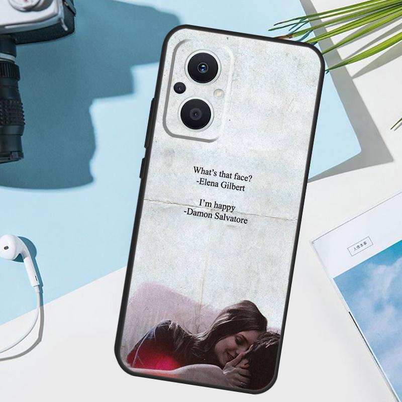 Vampire Diaries Damon Salvatore Cover For OPPO Reno 7 8 Lite 10 12 13 14 Pro 11 F 12F 13F 14F OPPO Find X8 X5 X6 X9 Pro Case