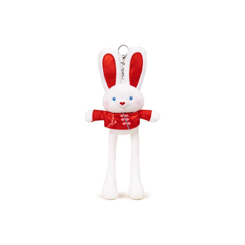 Charming Plush Bunny Keychain Soft And Cuddly Rabbit Keychain For Fun Style