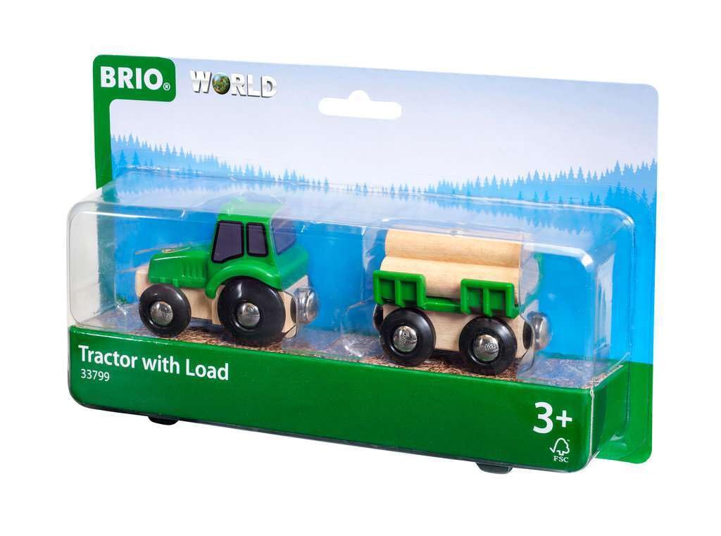 

BRIO WORLD Tractor and Luggage 33799