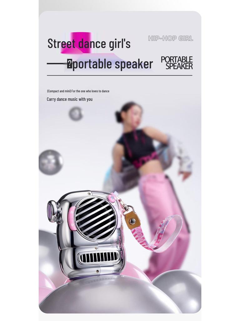 Divoom Mini Bluetooth Speaker - Portable, High-Quality, Desktop Wireless Bubble Speaker