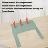 Non-Toxic Children'S Flat Silicone Placemats Oil And Stain Resistant Household Insulated Washable Toddler Table Mats Dinner Plate Mats