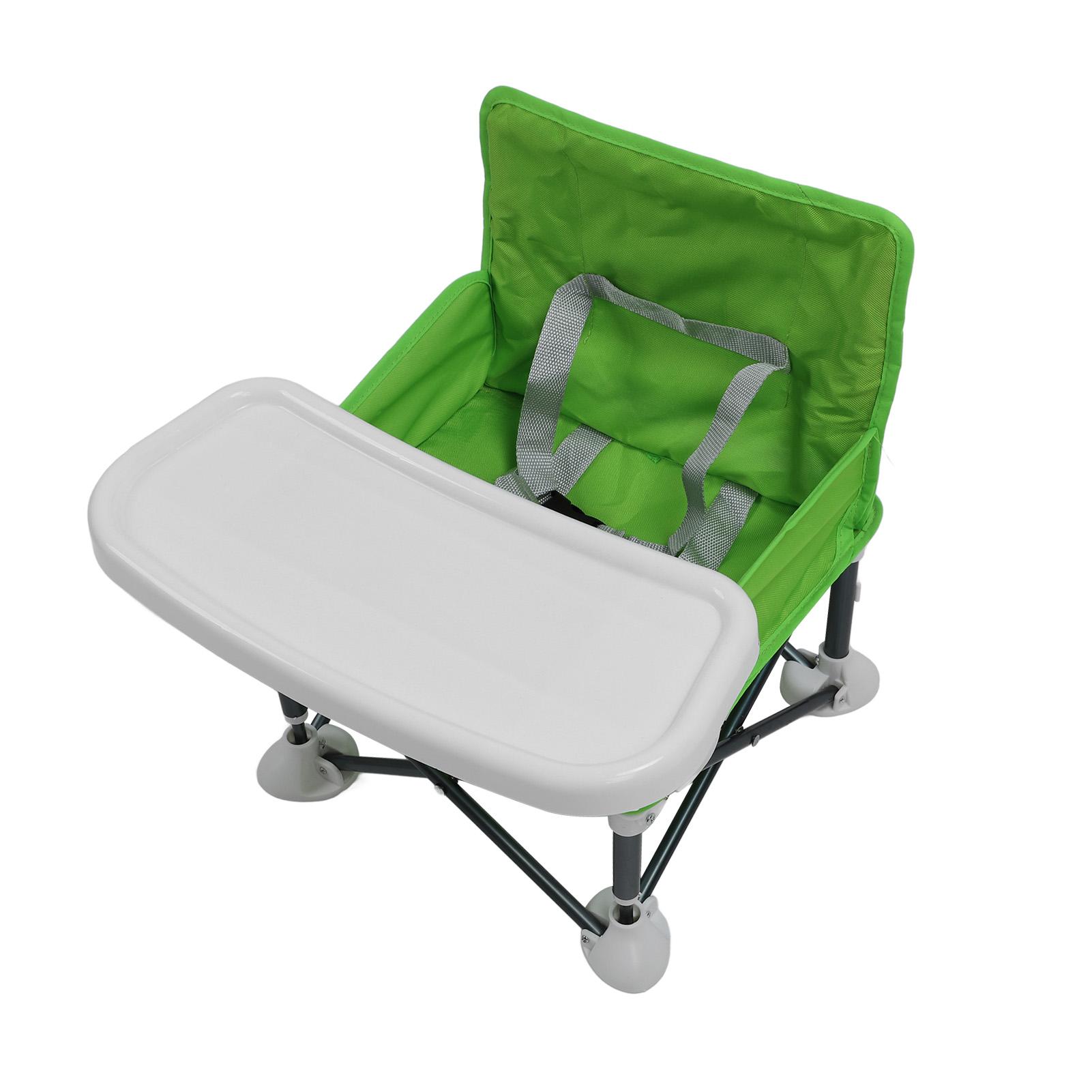 

Portable Travel Seat Portable Baby Seat Folding Baby Chair with Tray for Outdoor Beach