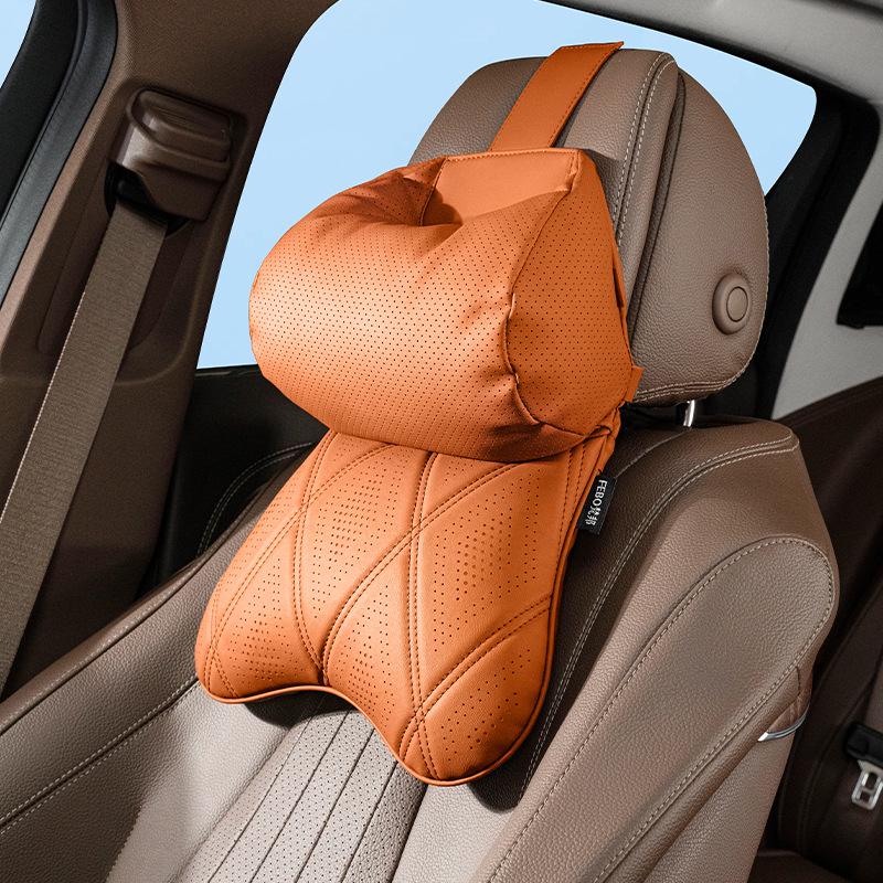 L60 Headrest Lumbar Support Pillow - Comfortable Neck Protection Car Accessory
