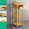 Zhaiwanjia Bamboo Floor-Standing Flower and Storage Rack with Drawer
