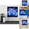 Exquisite Diy Painting Full Circular Tigers Butterfly With 3d Embroidery For Elegant Home Decor