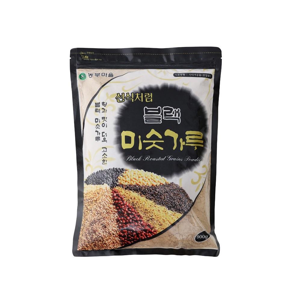 Nongbu Village Seonsik-cheoreom Black Misugaru 900g 1 Pcs Ingredients: May Be Subject To Change At the Manufacturer’s | 900g 1 Pcs