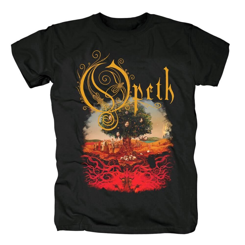 Vtg Opeth Band T Shirt For Men Cotton Black Full Size Unisex Shirt SE058 Unisex T-Shirt XXXXL
