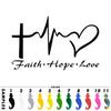 Jesus Love Window Door Car Sticker Laptop Truck Black Vinyl Decal Sticker Bumper Decor Gift Die Cut Decals Latop Window Glass