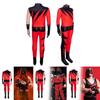 Wwe Kane Costume Kids Cosplay Jumpsuit With Mask For Halloween Party