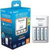 Panasonic Eneloop BQ-CC17 Battery Charger 4x2000mAh AA White