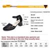 Sommer Hohl Mesh Dicken absätzen Sandalen Spitz Zehe Sexy Mode frauen Schuhe Weiche Oberfläche Weiche Unterseite Französisch Strass High-absätzen Sandalen