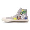 Converse Splatoon 3 X  All Star LC HI High-Top Canvas Shoes Unisex Sneakers Gray 31312950210