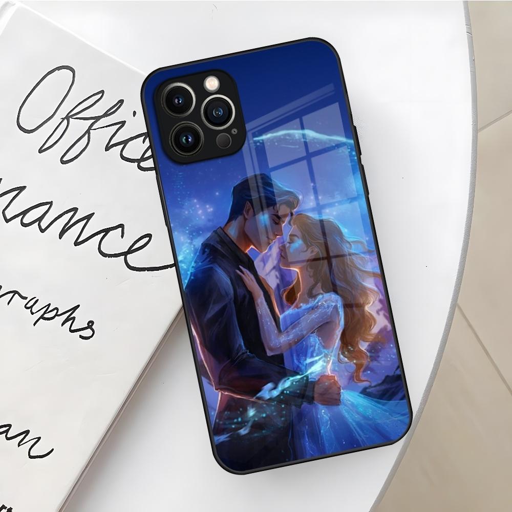 Acotar A Court of Mist and Fury Phone Case for Iphone 17 16 Air 15 14 12 11 13 Pro Max Mini X Xr Xs Se Puls glass Cover