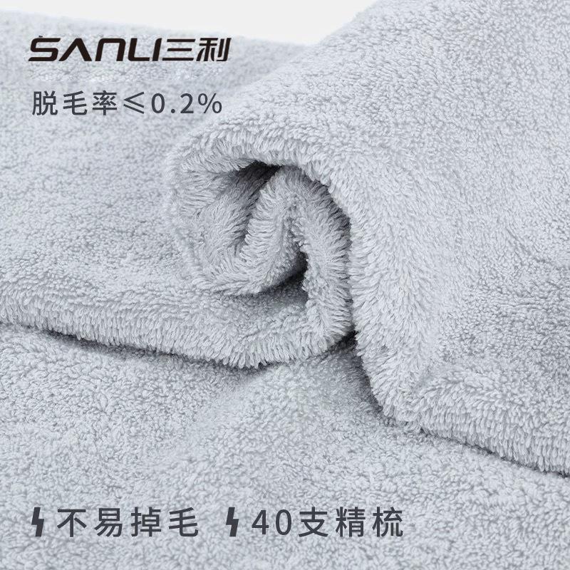 Towel cotton strand yarn terry pure cotton bath towel cartoon embroidery adult bath towel