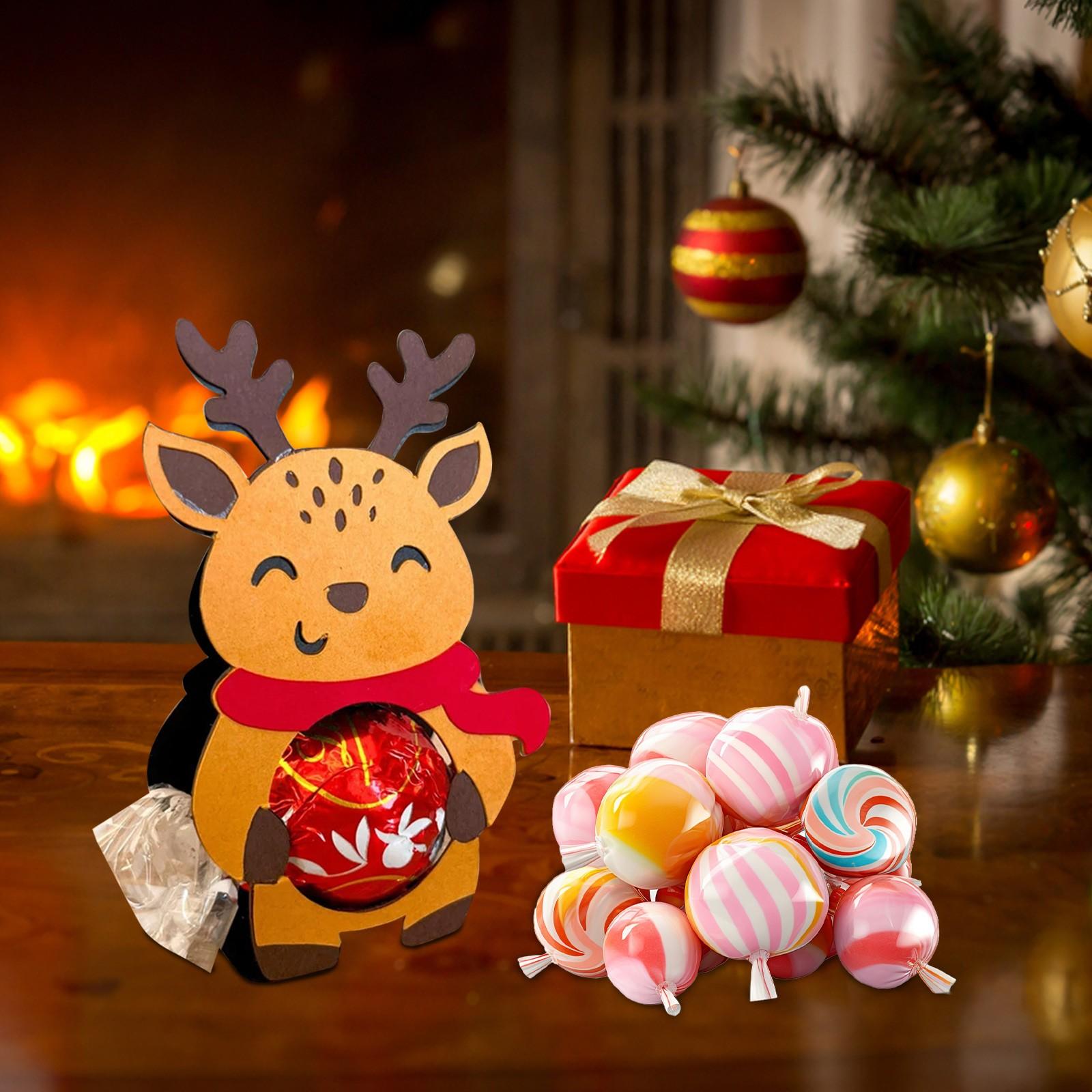 

Украшения для стоек с фруктами из бумаги на Рождество, рождественские подарки в виде снеговиков, небольшие подарки One Size