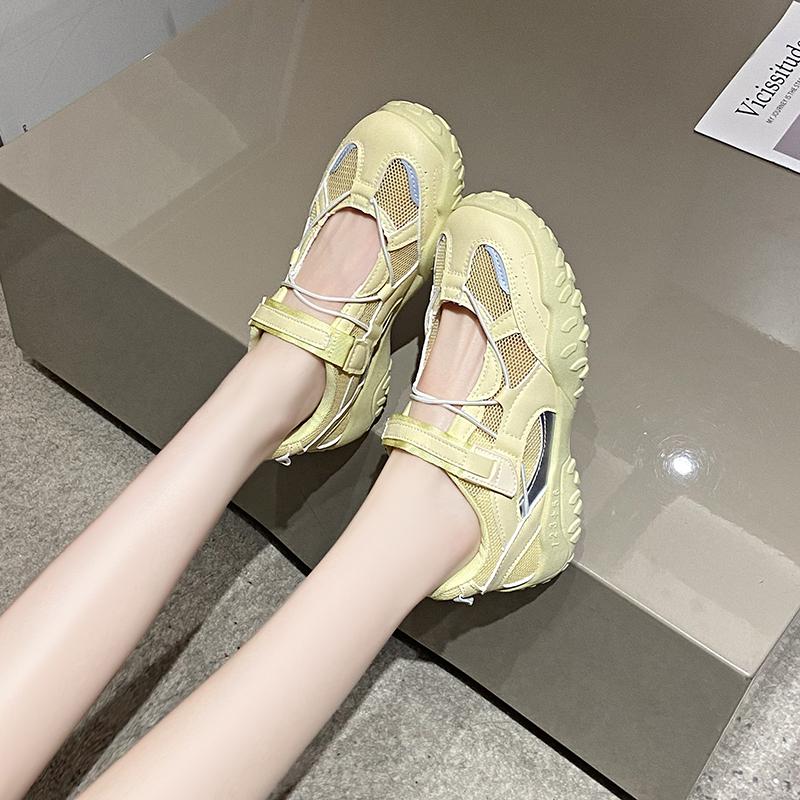 Fashion CRLAYDK Summer Loafers for Women Mesh Comfortable Slip On Casual Breathable Outdoor Walking Shoes Ladies Sports Sneakers