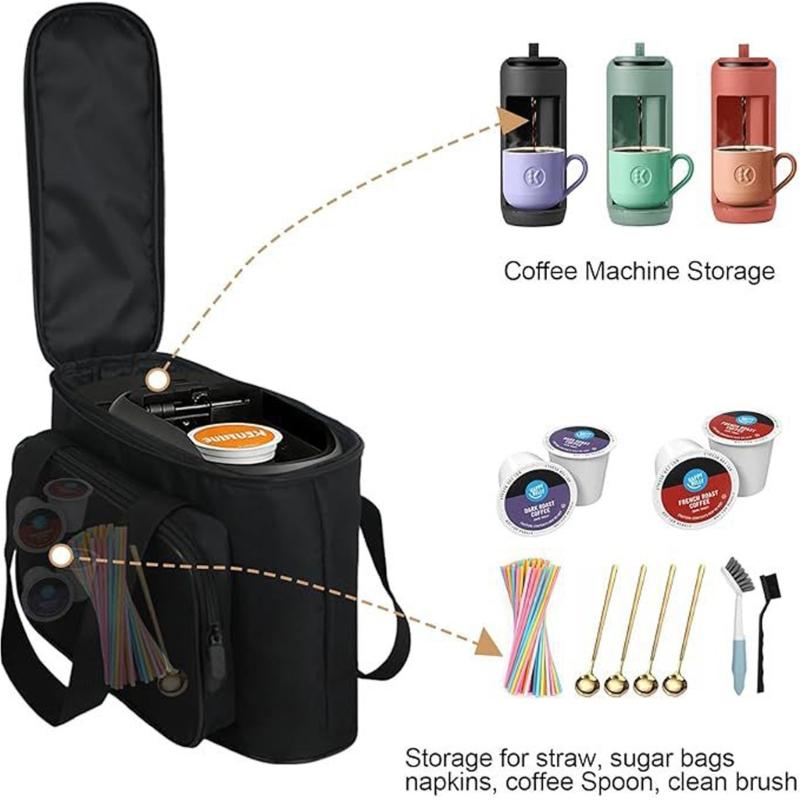 Waterproof and Shockproof Portable Cover for Single Serve Coffee Machines Featuring Thick Cushioning and Sturdy Structure.