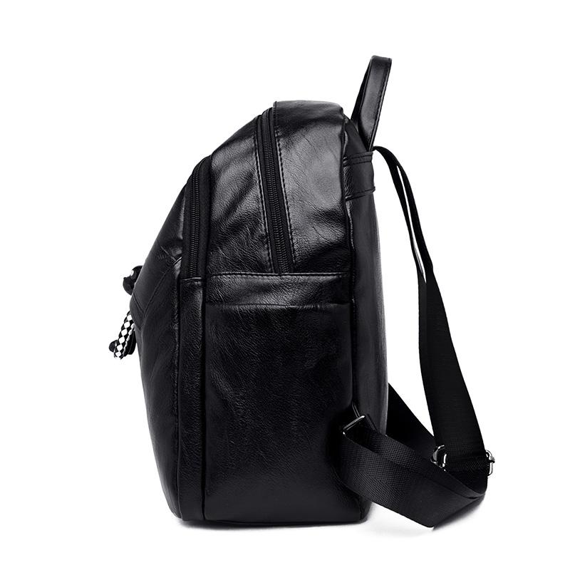 Elegant Women's Lightweight Backpack - Large Capacity, Adjustable Shoulder Strap, PU Material, Great for Travel and Daily Use