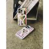 Tagi Happy Metal Frame Leather Heart Phone Case Full Coverage Anti-Scratch Drop Protection iPhone 17 Pro Max Holiday Gift - Happy Sea Salt