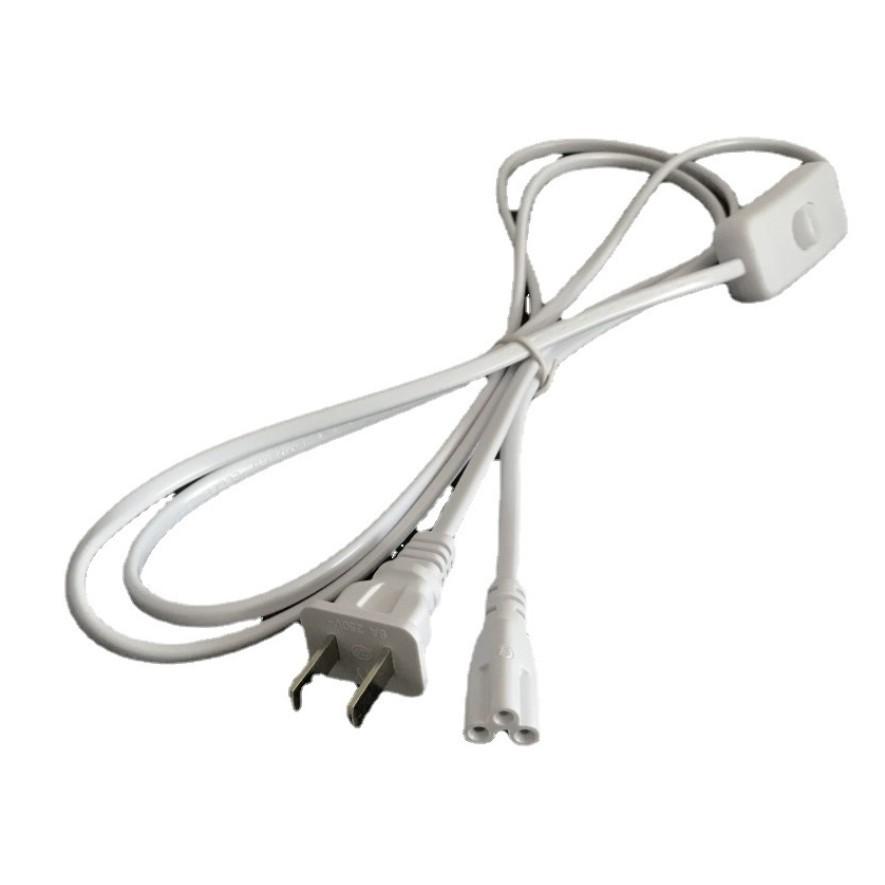 T5 T8 LED Plant Light Tube with 303 Switch, Power Plug, and 1.8M Connector Cord