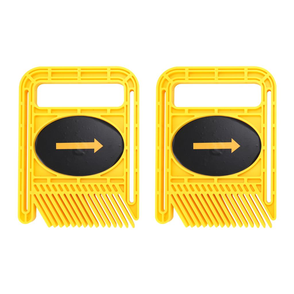 Woodworking Double Feather Loc Board Set Miter Gauge Slot T Track Woodwork Saw Table Fence DIY Safety Tools